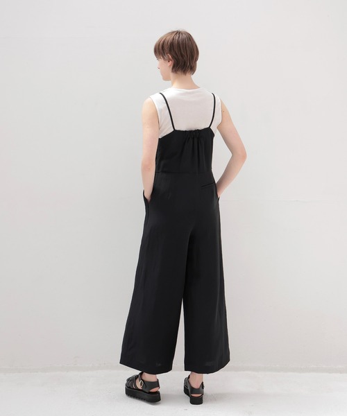 DRESSLAVE(ドレスレイブ)の「B7 / linen slab cami combinaison(リネンスラブキャミコンビネゾン)(サロペット/オーバーオール・レディース・ブラック・38)」の16枚目の写真
