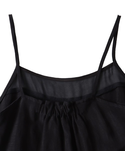 DRESSLAVE(ドレスレイブ)の「B7 / linen slab cami combinaison(リネンスラブキャミコンビネゾン)(サロペット/オーバーオール・レディース・ブラック・38)」の10枚目の写真