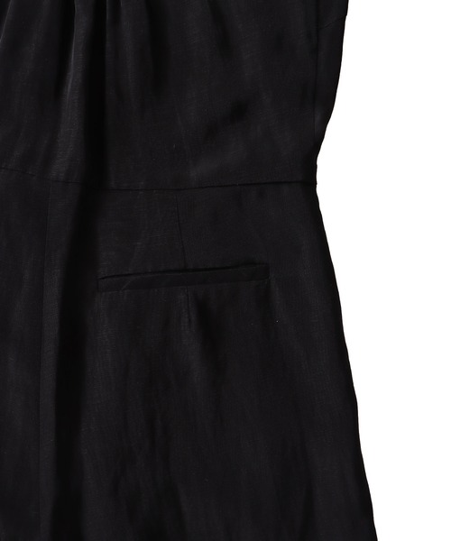 DRESSLAVE(ドレスレイブ)の「B7 / linen slab cami combinaison(リネンスラブキャミコンビネゾン)(サロペット/オーバーオール・レディース・ブラック・38)」の11枚目の写真