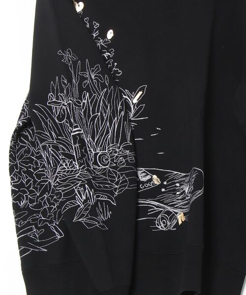 GOLDEN GOOSE(ゴールデングース)の「Sweater Embroidery メンズ(スウェット・メンズ・ブラック・L/M/S/XL)」の7枚目の写真