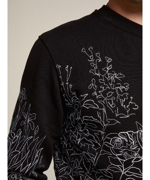 GOLDEN GOOSE(ゴールデングース)の「Sweater Embroidery メンズ(スウェット・メンズ・ブラック・L/M/S/XL)」の2枚目の写真