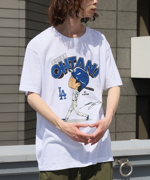 セール】NEW ERA/ニューエラ ドジャース 大谷翔平 半袖Tシャツ