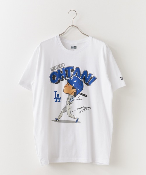 NEWERA MLB半袖 大谷翔平 コットン Tシャツ ドジャース サイズXL NEW ERA tシャツ ERA/ニューエラ ドジャース 大谷翔平 半袖T