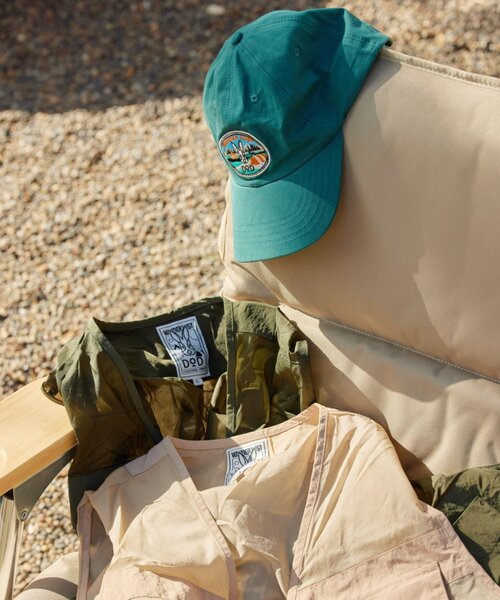 DOD（ディーオーディー）の「【DOD別注】ナツカシノキャップ/レディース、メンズ（キャップ・レディース・グリーン/チャコールグレー/アイボリー・ONE SIZE）」の11枚目の写真