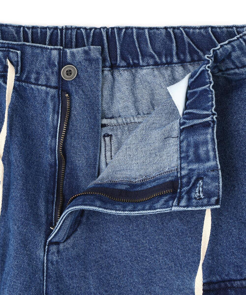 BEAVER(ビーバー)の「B omnivore/ビーオムニボー DENIM CARGO SHORTS デニムカーゴショーツ(その他パンツ・メンズ・ブラック/ブルー・L/M)」の20枚目の写真