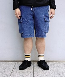 BEAVER（ビーバー）の「B omnivore/ビーオムニボー　DENIM CARGO SHORTS デニムカーゴショーツ（その他パンツ）」