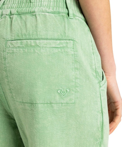 ROXY（ロキシー）の「BREAK MY SOUL /ロキシーワイドレッグパンツ（チノパンツ・レディース・グリーン・SMALL）」の13枚目の写真