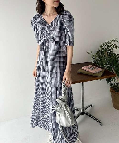 one after another NICE CLAUP（ワンアフターアナザーナイスクラップ）の「【お気に入り登録5万人突破！】マルチウェイセットワンピース/WEB限定商品（ワンピース・レディース・オフホワイト/ブラック系その他/ホワイト×ブラック/ブラック/ホワイト系その他/ホワイト×ネイビー・FREE）」の17枚目の写真