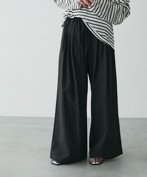 セール】シワツイルタックイージーパンツ（その他パンツ