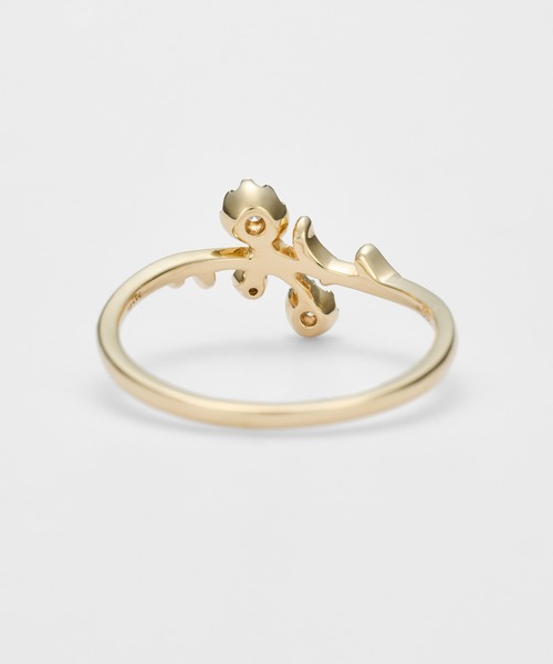 K10ダイヤモンドリング（0.08ct）（リング）｜agete（アガット）の