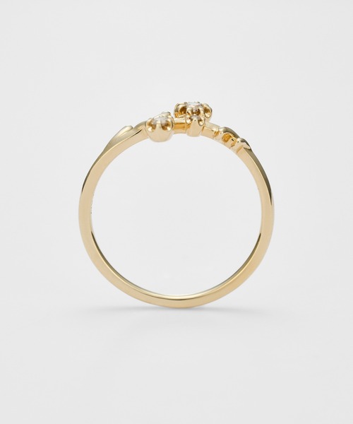 K10ダイヤモンドリング（0.08ct）（リング）｜agete（アガット）の