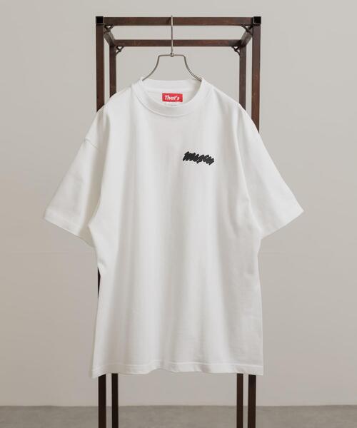 THE GOODLAND MARKET(ザグッドランドマーケット)の「That’s RE The Organic Tee KARMA(Tシャツ/カットソー・メンズ・ホワイト/ブラック・MEDIUM/LARGE/X-LARGE)」の1枚目の写真