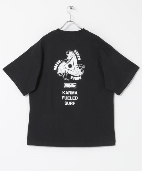 THE GOODLAND MARKET(ザグッドランドマーケット)の「That’s RE The Organic Tee KARMA(Tシャツ/カットソー・メンズ・ホワイト/ブラック・MEDIUM/LARGE/X-LARGE)」の6枚目の写真