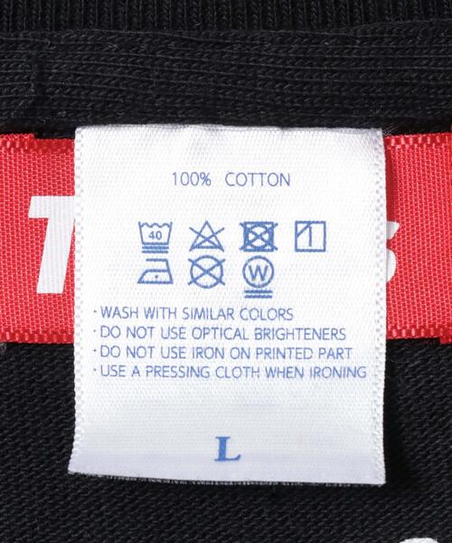 THE GOODLAND MARKET(ザグッドランドマーケット)の「That’s RE The Organic Tee KARMA(Tシャツ/カットソー・メンズ・ホワイト/ブラック・MEDIUM/LARGE/X-LARGE)」の3枚目の写真