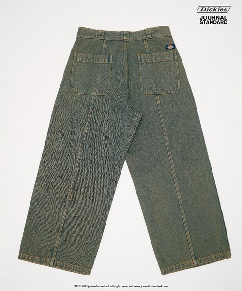 Dickies(ディッキーズ)の「DICKIES / ディッキーズ ヴァーティカルカット デニムパンツ(デニムパンツ・メンズ・チャコールグレー/ブルー系その他/キャメル・MEDIUM/LARGE)」の9枚目の写真