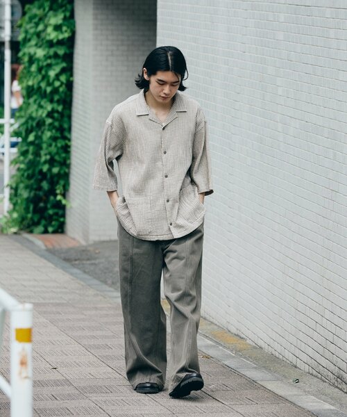 Dickies(ディッキーズ)の「DICKIES / ディッキーズ ヴァーティカルカット デニムパンツ(デニムパンツ・メンズ・チャコールグレー/ブルー系その他/キャメル・MEDIUM/LARGE)」の22枚目の写真