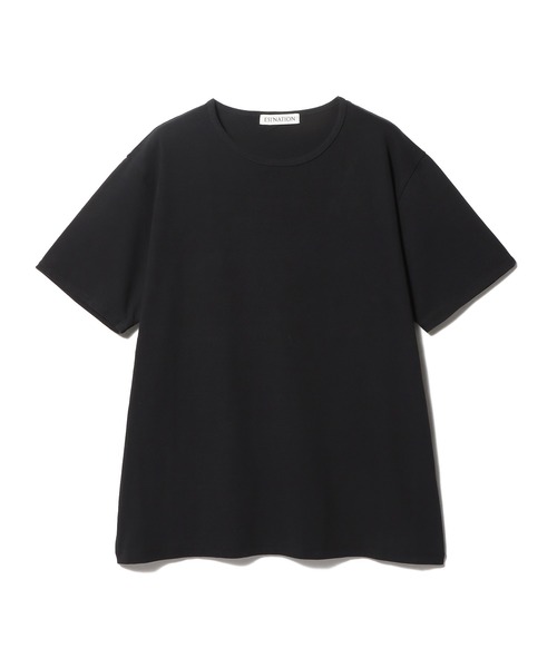 ESTNATION（エストネーション）の「ESTNATION / ダブルネック カットソー（Tシャツ/カットソー・メンズ・ライトピンク/ブラック/オフホワイト・SMALL/MEDIUM/LARGE/X-LARGE）」の13枚目の写真