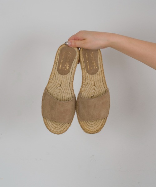 Calzanor（カルザノール）の「【Calzanor】フラット　エスパドリーユ サンダル（サンダル・レディース・ブラウン/チャコールグレー/ブラック・38/36/37）」の16枚目の写真