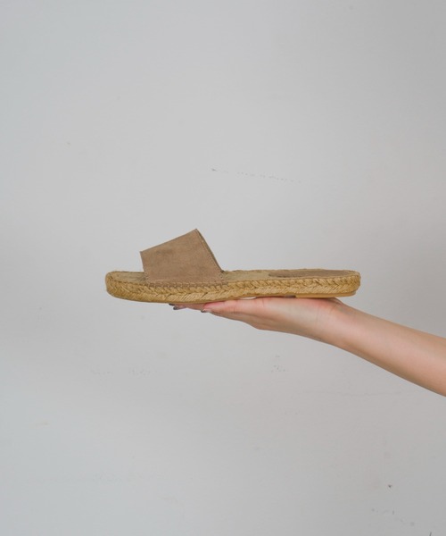 Calzanor（カルザノール）の「【Calzanor】フラット　エスパドリーユ サンダル（サンダル・レディース・ブラウン/チャコールグレー/ブラック・38/36/37）」の15枚目の写真