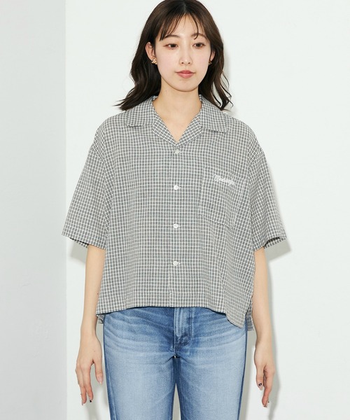 FARMER RANGERS ボロ柄 オープンカラーシャツ ジャガードオープンカラーシャツ｜メンズファッション通販 MEN'S