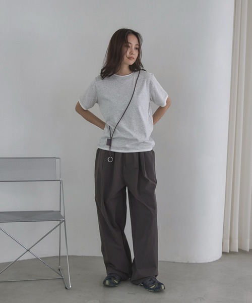 feepur（フェピュール）の「フェイクレザーマルチネックストラップ（スマホグッズ・レディース・ブラック/ワイン・FREE）」の8枚目の写真