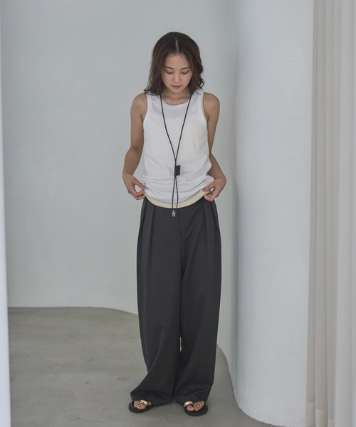 feepur（フェピュール）の「フェイクレザーマルチネックストラップ（スマホグッズ・レディース・ブラック/ワイン・FREE）」の4枚目の写真