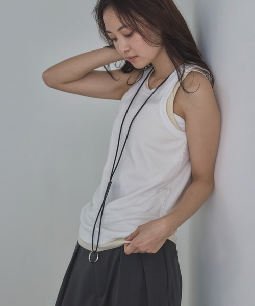 feepur（フェピュール）の「フェイクレザーマルチネックストラップ（スマホグッズ・レディース・ブラック/ワイン・FREE）」の10枚目の写真