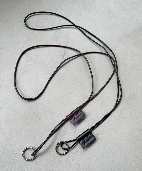 feepur（フェピュール）の「フェイクレザーマルチネックストラップ（スマホグッズ・レディース・ブラック/ワイン・FREE）」の16枚目の写真