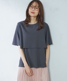 GALLORIA | ケープ風プルオーバー(Tシャツ/カットソー)