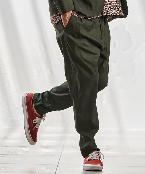 CAMBIOリップストップライクストレッチデニムパンツ CAMBIO(カンビオ)】 Ripstop Like Stretch Denim Balloon Pants