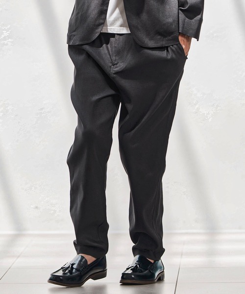 mp13683-デニムライク2タックパンツ（デニムパンツ）｜CAMBIO