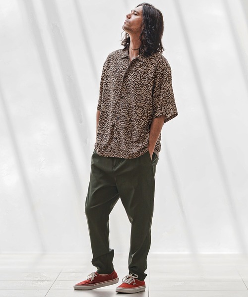 CAMBIOリップストップライクストレッチデニムパンツ CAMBIO(カンビオ)】 Ripstop Like Stretch Denim Balloon Pants