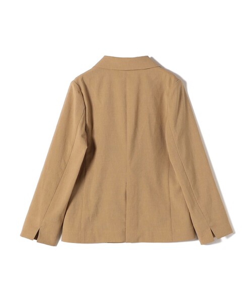 SHIPS（シップス）の「〈手洗い可能〉FUNCTIONAL テーラード ジャケット（セットアップ対応）（テーラードジャケット・レディース・ベージュ/ネイビー・36/38/40）」の12枚目の写真