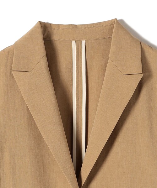 SHIPS（シップス）の「〈手洗い可能〉FUNCTIONAL テーラード ジャケット（セットアップ対応）（テーラードジャケット・レディース・ベージュ/ネイビー・36/38/40）」の9枚目の写真