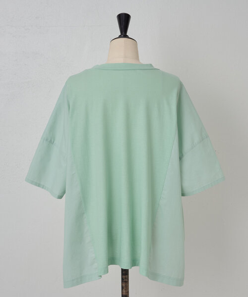 BEARDSLEY（ビアズリー）の「タイプライターコンビTee（Tシャツ/カットソー・レディース・ピンク/ミント・FREE）」の22枚目の写真