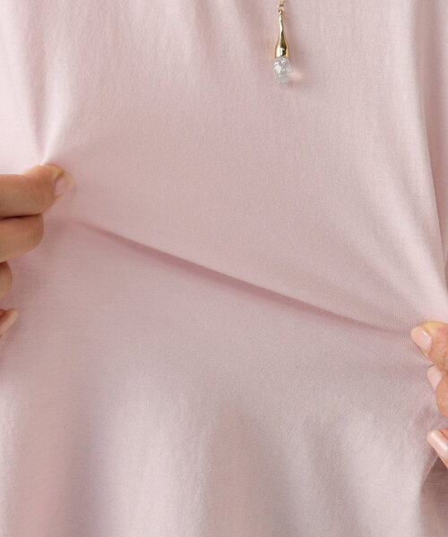 BEARDSLEY（ビアズリー）の「タイプライターコンビTee（Tシャツ/カットソー・レディース・ピンク/ミント・FREE）」の9枚目の写真