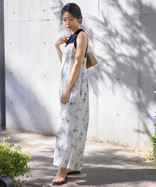 IENA（イエナ）の「FLORE FLORE/フローレフローレ ESME TANK タンクトップ（タンクトップ・レディース・アイボリー/ネイビー/レッド/ピンク系その他・FREE）」の16枚目の写真