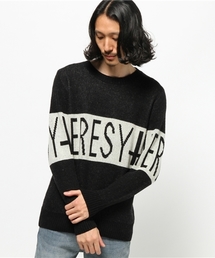 NO ID. | WNﾆｯﾄHERESY+JQｸﾙｰNﾌﾟﾙｵｰﾊﾞｰ(ニット/セーター)