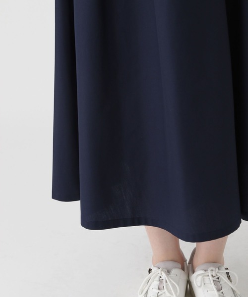 Elura（エルーラ）の「アイロンいらずハリ感ワンピース〈低身長サイズあり〉/450243（ワンピース・レディース・ライトブルー/ホワイト/ネイビー・FREE）」の8枚目の写真