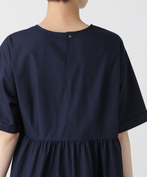 Elura（エルーラ）の「アイロンいらずハリ感ワンピース〈低身長サイズあり〉/450243（ワンピース・レディース・ライトブルー/ホワイト/ネイビー・FREE）」の7枚目の写真