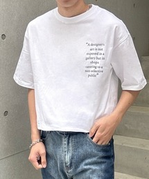 コリアンバックプリントTシャツ