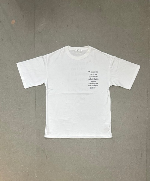 Otte(オッテ)の「コリアンバックプリントTシャツ(Tシャツ/カットソー・メンズ・ホワイト・MEDIUM/LARGE)」の10枚目の写真
