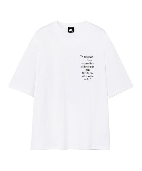 Otte(オッテ)の「コリアンバックプリントTシャツ(Tシャツ/カットソー・メンズ・ホワイト・MEDIUM/LARGE)」の11枚目の写真