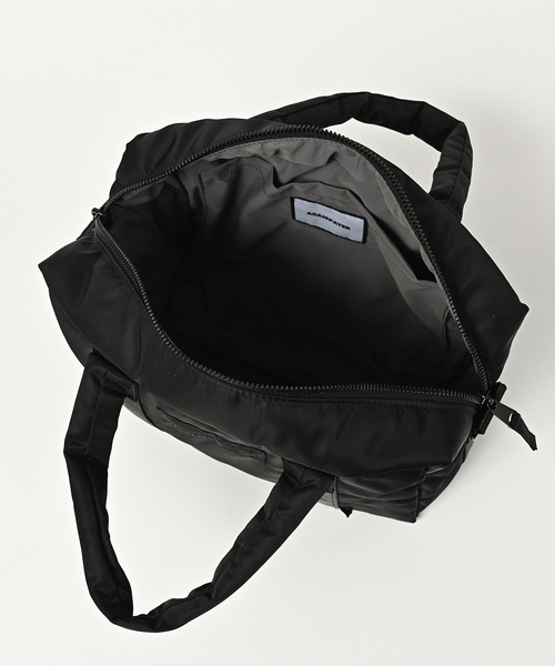 ADAM PATEK(アダムパテック)の「【RS】【ADAMPATEK】square mini boston bag/スクエアミニボストンバッグ(AP2519036)(ボストンバッグ・レディース・グレー/ブラック・FREE)」の8枚目の写真