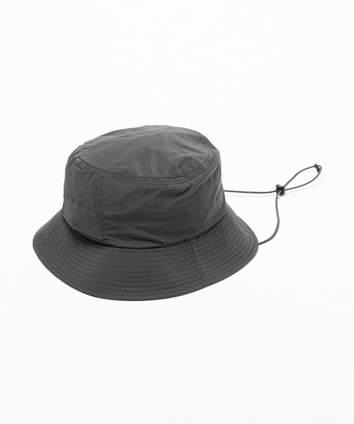 meanswhile（ミーンズワイル）の「Adjustable Hat（ハット・メンズ・ブラック/チャコール・FREE）」の8枚目の写真