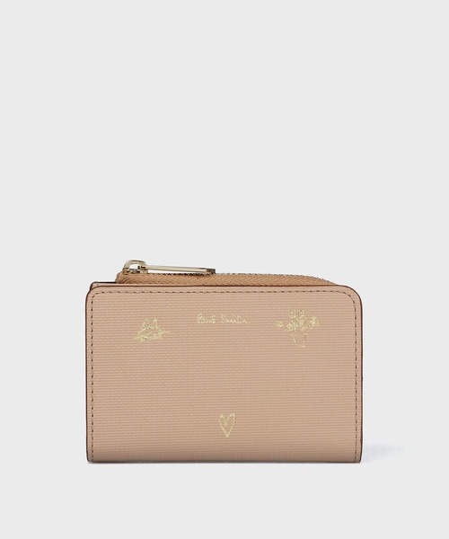 Paul Smith（ポールスミス）の「ミックスドゥードゥル キー＆コインケース / 555409 W721（キーケース/キーアクセサリー・レディース・ネイビー/ピンク/ミント/ベージュ・FREE）」の2枚目の写真