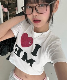 【 MEMECLE / メメクル 】I LOVE ME T-shirt アイラブミーTシャツ
