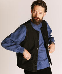 schott(Vbg)Schott/Vbg/CIVILIAN  DECK VEST/VrA fbLxXg(xXg)