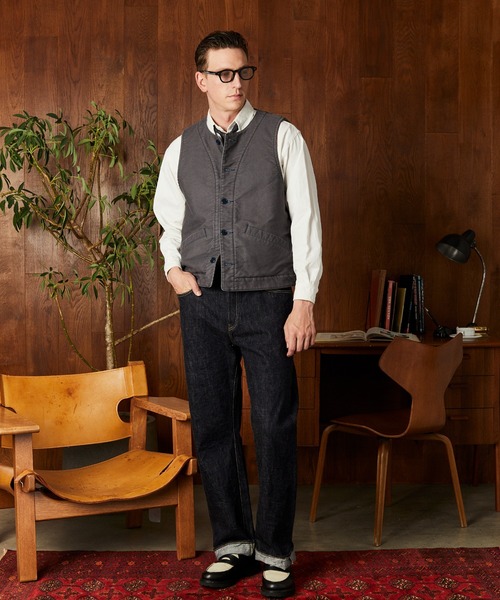 Schott/ショット/CIVILIAN DECK VEST/シビリアン デッキベスト（ベスト