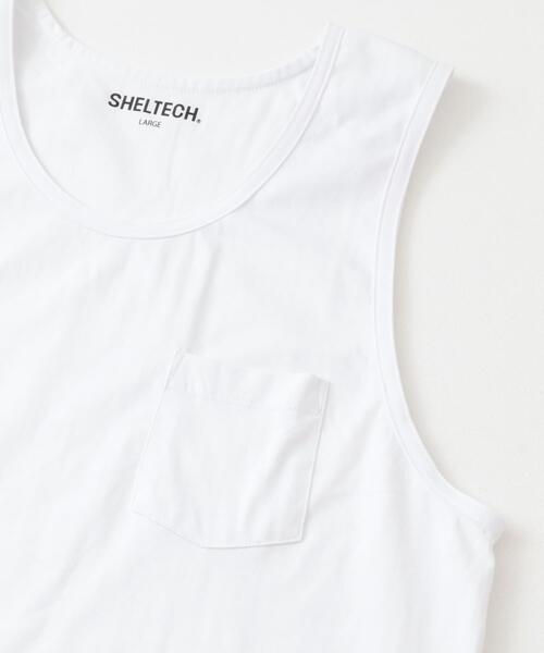 SHELTECH（シェルテック）の「SHELTECH　Tanktop（タンクトップ・メンズ・ホワイト/グレー/ブラック・MEDIUM/LARGE）」の5枚目の写真